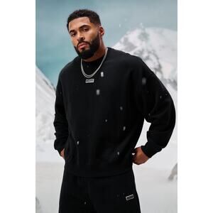 NWT YoungLA 5056 - Comfy Collection - Crewneck in Black size Large